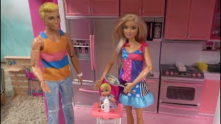 Barbie and Ken at Barbies House w Sister Chelsea Having Yes Day and Good vs Bad Morning Routine [upl. by Dalli]