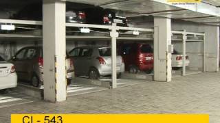 Puzzle Parking System  Krishna Park Infracon [upl. by Scevour538]