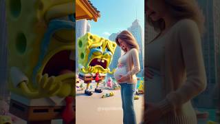 Amazing SpongeBob Transformation 😍😍 squidbob aispongebob [upl. by Norrab]