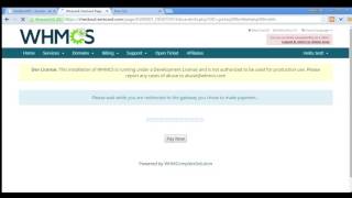 whmcs wirecard payment gateway module demo [upl. by Asselem]