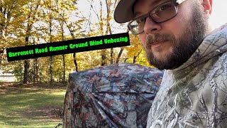 Barronett Road Runner Ground Blind Unboxing [upl. by Rudelson]