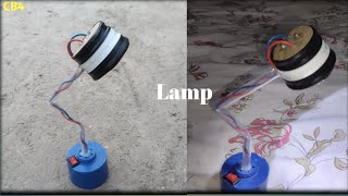 How to make lamp  table lamp  home made lamp CREATORBOY4 [upl. by Kern]