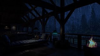 Thunderstorm Sleep sounds  Peace and Tranquility Ambience [upl. by Lyrahc651]