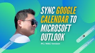 Sync Google Calendar to Microsoft Outlook PC Version [upl. by Eahs]