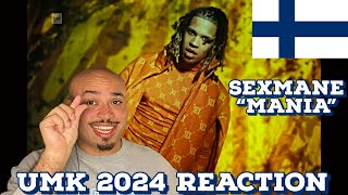 🇫🇮 UMK 2024  Sexmane quotManiaquot REACTION 🇫🇮 [upl. by Cumings249]