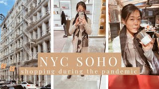 NYC VLOG  SHOPPING IN SOHO  GUCCI PRADA DIOR CELINE FENDI PROENZA  JOANIE [upl. by Meter]