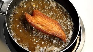 How To Fry Tilapia Fillet With Crab Stuffing [upl. by Gauldin846]