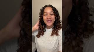 Trying the VIRAL Skala Curly Hair Product curls conditioner cream review [upl. by Hgielar517]