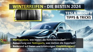 Die besten Winterreifen 2024  Empfehlungen nicht nur fürs Tesla MY  6 TopReifen im Vergleich [upl. by Adnac]