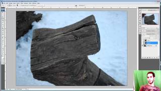 Photoshop CS3 Quick selection tool Extracting object [upl. by Florina]