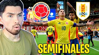 SOMOS FINALISTAS DE LA COPA AMERICA REACCIONAMOS A COLOMBIA 1  0 URUGUAY [upl. by Ynnattirb]