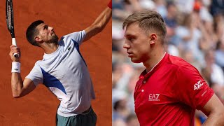 Novak Djokovic First Practice with Medjedovic at the Roland Garros 2024 [upl. by Katsuyama753]