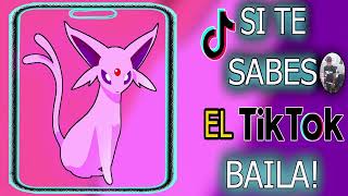 SI TE SABES EL TIKTOK BAILA ESPEON2024 bailesito tiktok trends pokemon espeon [upl. by Westfahl]