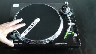 Reloop RP7000 DJ Turntable Talkthrough [upl. by Ayekan953]