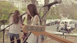 Haim quotLet Me Goquot Early Performance  Interview SXSW 2012 [upl. by Rabka]