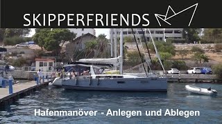 Hafenmanöver  Anlegen und Ablegen [upl. by Reave]