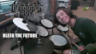 BLEED THE FUTURE by ARCHSPIRE  Drum Cover [upl. by Broida]