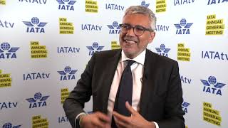 Interview with Fabio Lazzerini ITA Airways  Summer Outlook  Supply Chain Issues [upl. by Enihpled]