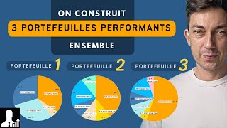 On construit 3 portefeuilles d’ETF simples et performants [upl. by Leribag715]