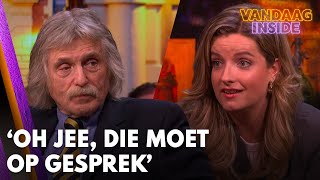 Wilfred opgeschrikt door scherpe opmerking Merel tegen Johan ‘Oh jee die moet op gesprek’ [upl. by Mckay]