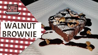 Walnut Brownie Recipe [upl. by Noakes680]