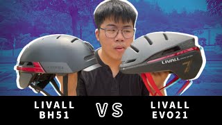 Livall EVO21 vs BH51 Neo  Smart Helmet Battle [upl. by Rafiq]