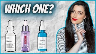 Loreal Revitalift 15 Hyaluronic Acid Serum VS La Roche Hyalu B5 VS The Ordinary 2 HA  B5 Review [upl. by Droffats]