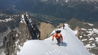 2 Aiguille Sans Nom Aiguille Verte La Brown Patey Chamonix MontBlanc alpinisme montagne [upl. by Irbua]