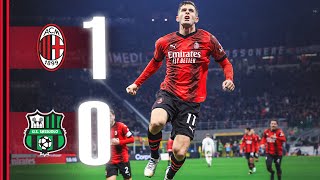 Pulisic seals the deal  AC Milan 10 Sassuolo  Highlights Serie A [upl. by Godard]