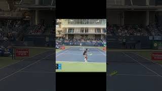 Jannik Sinner vs Felix AugerAliassime🤩 tennis tennisplayer [upl. by Arocat]