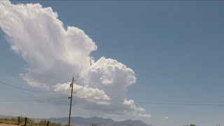 Thunderstorm over mountains time lapse [upl. by Linetta]