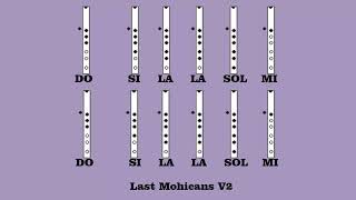 Last Mohicans Promentory Version 2 Flauta quena [upl. by Eckart]