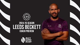 202425 PreSeason  Leeds Beckett Mens Preview [upl. by Aloeda]