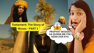 INDIAN REACTION Testament The Story of Moses  Part 1  Power of Bible  youtube video series [upl. by Kenrick]