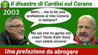 Il disastro del Prof Cardini nella prefazione del Corano  Kafir Soul sgama subito con poca fatica [upl. by Fisk]