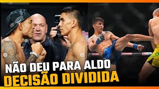 UFC 307 José Aldo vs Mario Bautista por decisão dividida para bautista [upl. by Ekud]