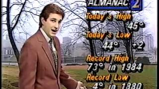 WSBTV David Chandleys Noon Weekend Weather  Dec 31 1988 [upl. by March]