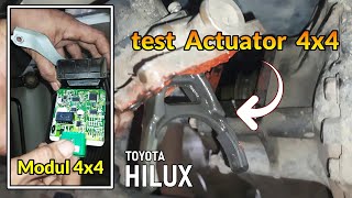 Test Actuator 4x4 di gardan depan ternyata rusaknya parah [upl. by Enenaj]