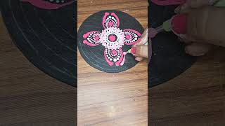 How to make dot Mandala art Dot art kaise banaye Dot mandala art step by step kaise banaye [upl. by Akenahc730]