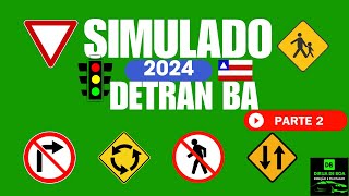 PASSE NA PROVA TEÓRICA DO DETRAN SIMULADO ATUALIZADO 2024 🚦📚 [upl. by Assilav347]