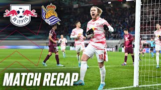 Das 22 bei RB Leipzig vs Real Sociedad  EUROPA LEAGUE  Round Up [upl. by Niuqaoj20]