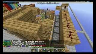 Minecraft Guildcraft Skyblock Walkthrough Part 1 Building Mumbos automatic tree farm [upl. by Walkling296]