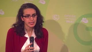 CLIMATE ACTION STUDIO COP23 Nour Amrani Senior Manager at Novozymes [upl. by Atalaya190]