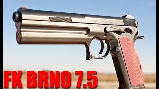 FK BRNO 75 Field Pistol Full Review 2000 FPS From A Handgun [upl. by Eelyam]