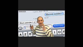 Le fameux Bonne Années par SMS humour gag [upl. by Ubana]