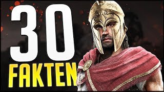 30 FAKTEN über Assassins Creed ODYSSEY  die ihr kennen MÜSST  AC Odyssey Review bald [upl. by Ynogoham]