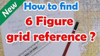 6 figure grid reference in a Toposheet  ICSE Class X Geography 2020 [upl. by Nosniv191]