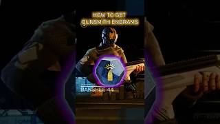 How To Get Easy Gunsmith Engrams destiny2 gaming [upl. by Laney]