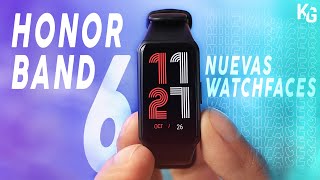 ✅ Cómo Instalar MÁS Watch Faces en la Honor Band 6  Honor Band 6 Watch Faces  KING GORY [upl. by Iinden]