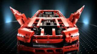 Lego Technic Supercar 8070 Commercial  wwwfirestartoyscom [upl. by Bogey]